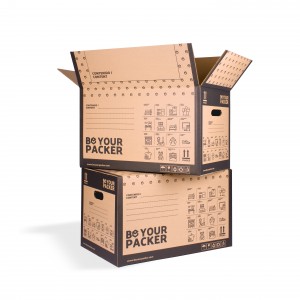 Pack 10 cajas de cart&oacute;n para mudanzas Mediana - 50x30x30cm