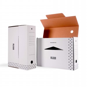 Cajas Archivo Definitivo A4 - Pack 20 unidades automontables - 35x25x10cm
