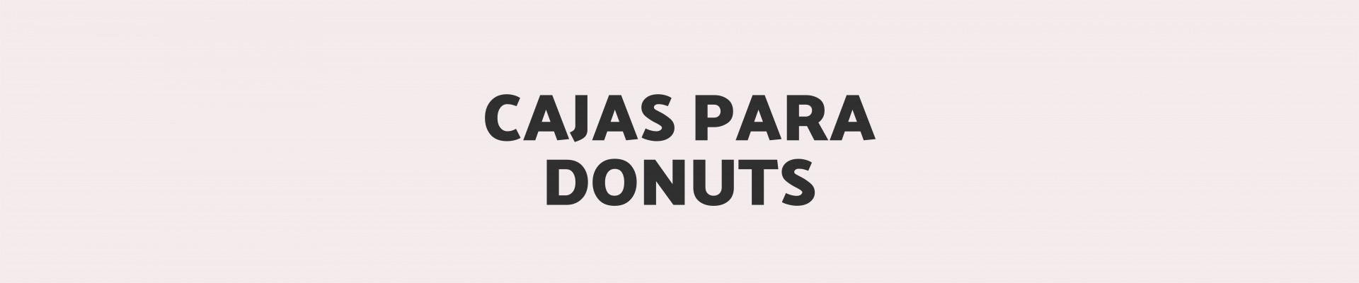 Cajas para Donuts