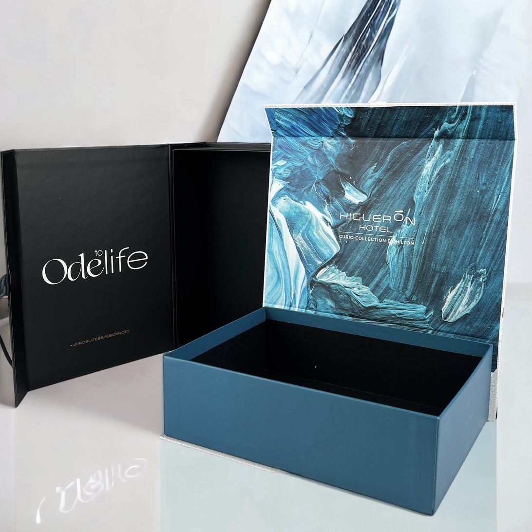 caja blanca minimalista
