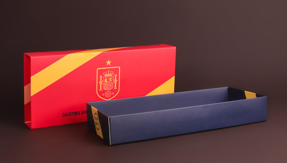 caja para calcetines personalizada