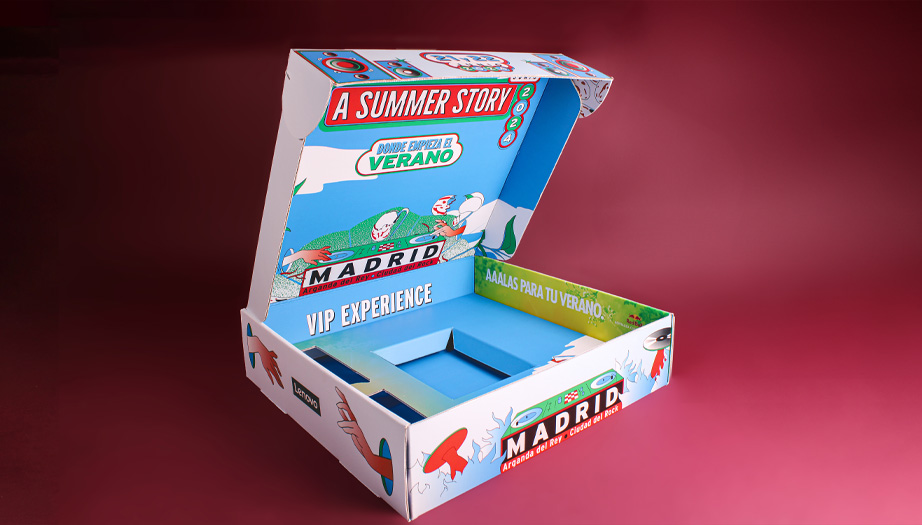 caja personalizada para summer story