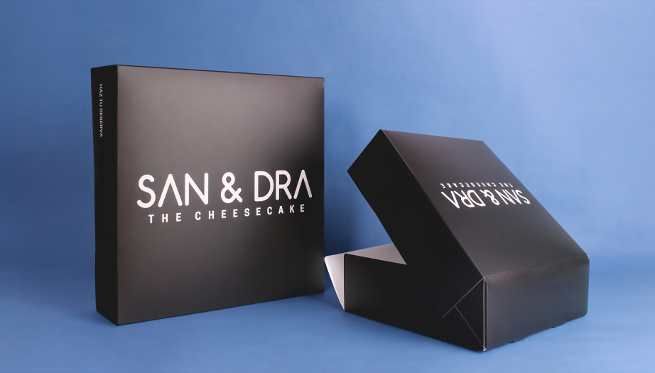cajas para tarta de queso personalizadas